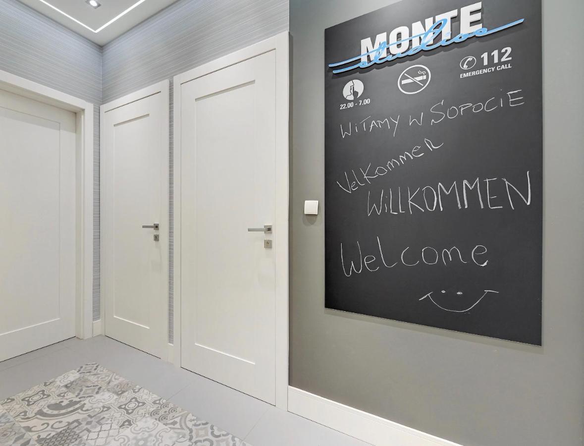 Monte Studio Sopot Bagian luar foto